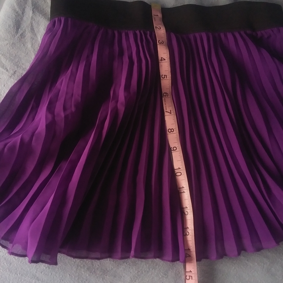 Purple Flirty Skirt - Picture 2 of 6